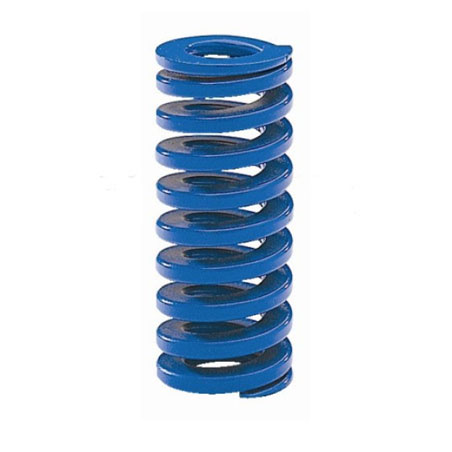 Die Springs: Medium Duty, Rectangular Wire Section: Coded Blue