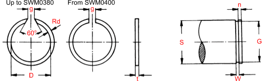 External Snap Rings Diagram