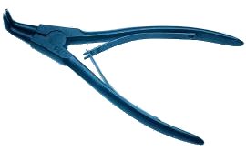 Bent Nose External Circlip Pliers