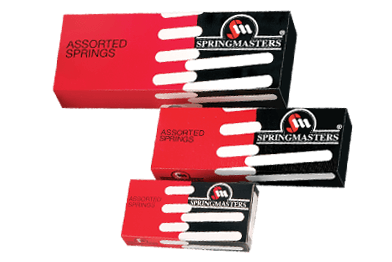 mixed extension- and compression springs